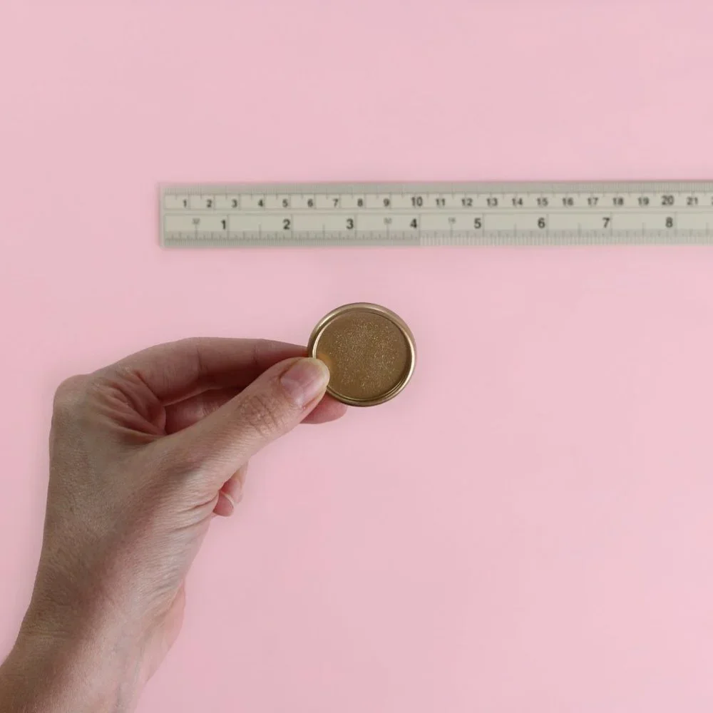 GOLD Plastic Discs 1.25in. Happy Planner